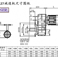 FF127减速机电机尺寸图纸